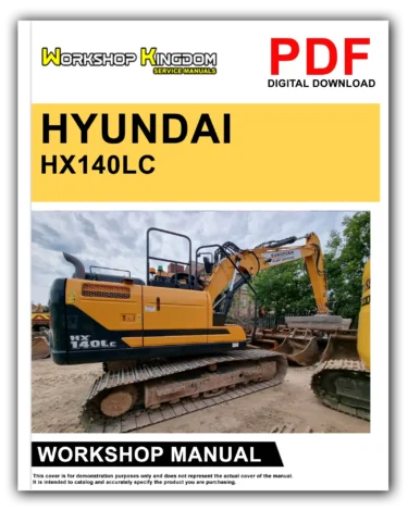 HYUNDAI HX140LC Workshop Repair Service Manual – English – PDF Download