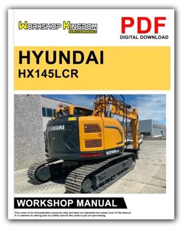 HYUNDAI HX145LCR Workshop Repair Service Manual – English – PDF Download