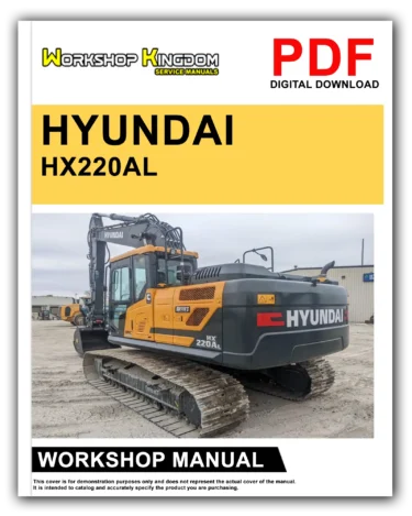 HYUNDAI HX220AL Workshop Repair Service Manual – English – PDF Download