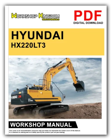 HYUNDAI HX220LT3 Workshop Repair Service Manual – English – PDF Download