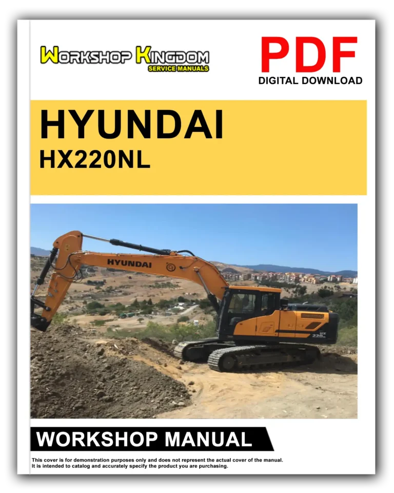 HYUNDAI HX220NL Workshop Repair Service Manual – English – PDF Download