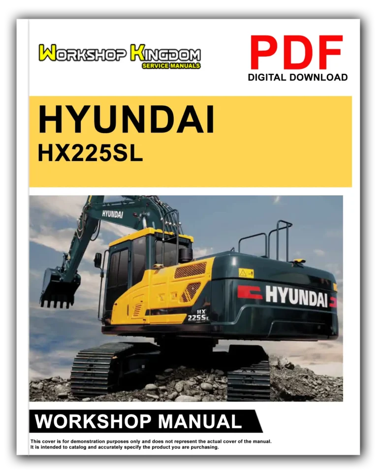 HYUNDAI HX225SL Workshop Repair Service Manual – English – PDF Download