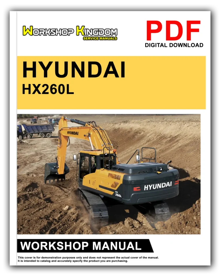 HYUNDAI HX260L Workshop Repair Service Manual – English – PDF Download