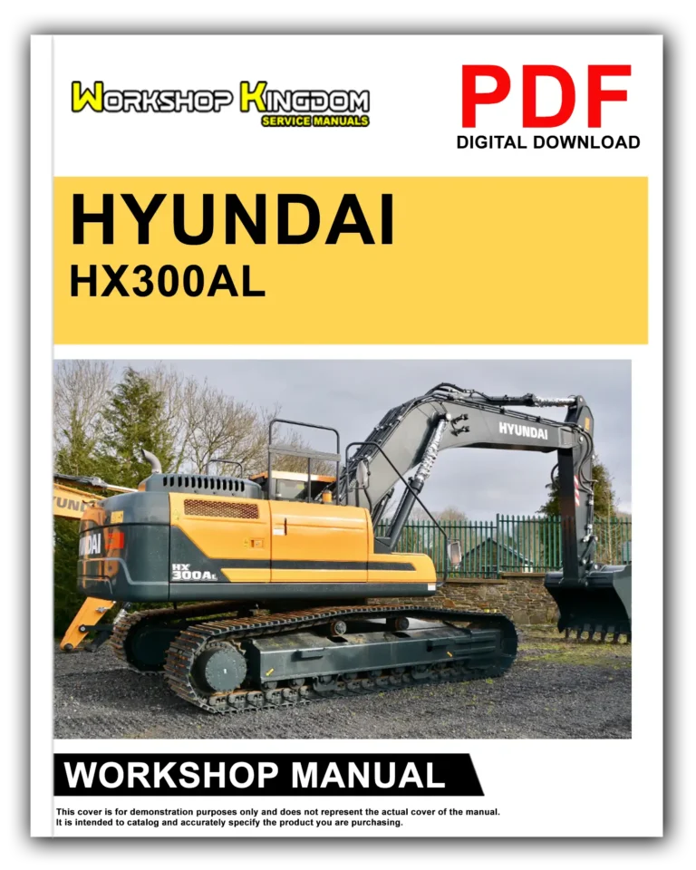 HYUNDAI HX300AL Workshop Repair Service Manual – English – PDF Download