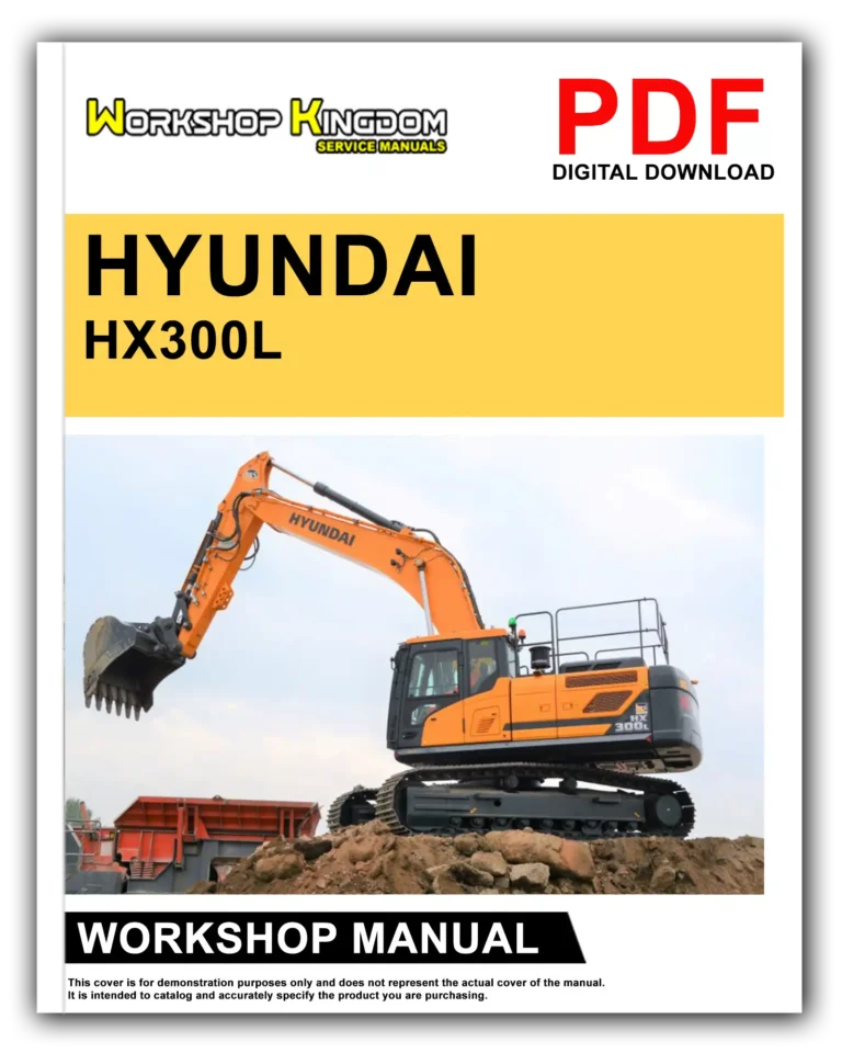 HYUNDAI HX300L Workshop Repair Service Manual – English – PDF Download