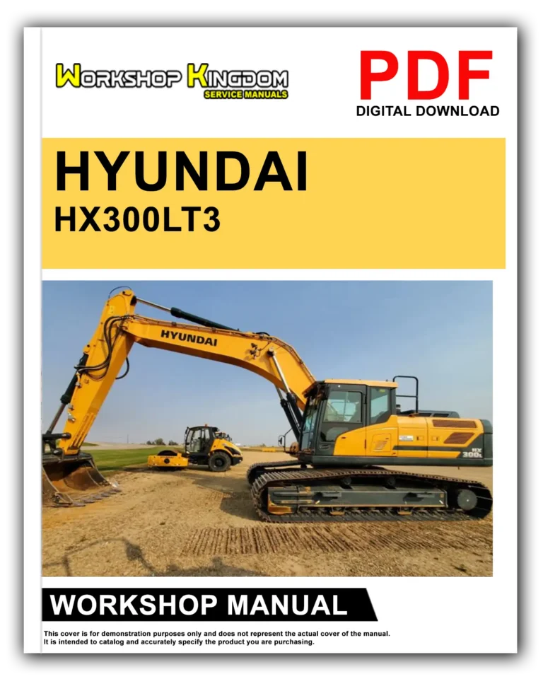 HYUNDAI HX300LT3 Workshop Repair Service Manual – English – PDF Download