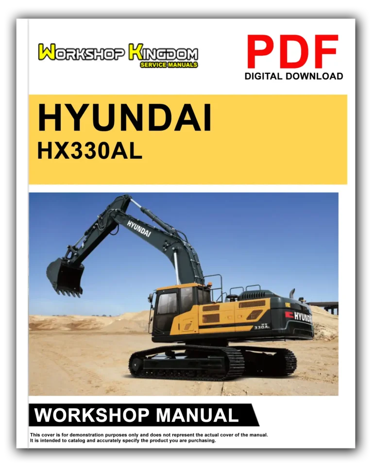 HYUNDAI HX330AL Workshop Repair Service Manual – English – PDF Download