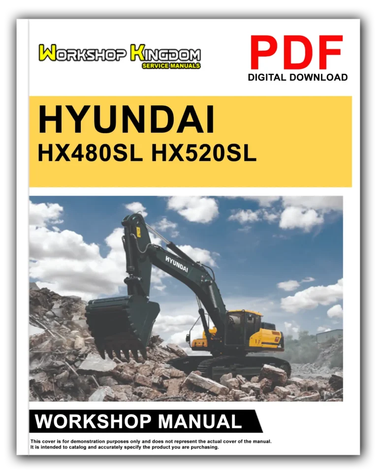 HYUNDAI HX480SL HX520SL Workshop Repair Service Manual – English – PDF Download