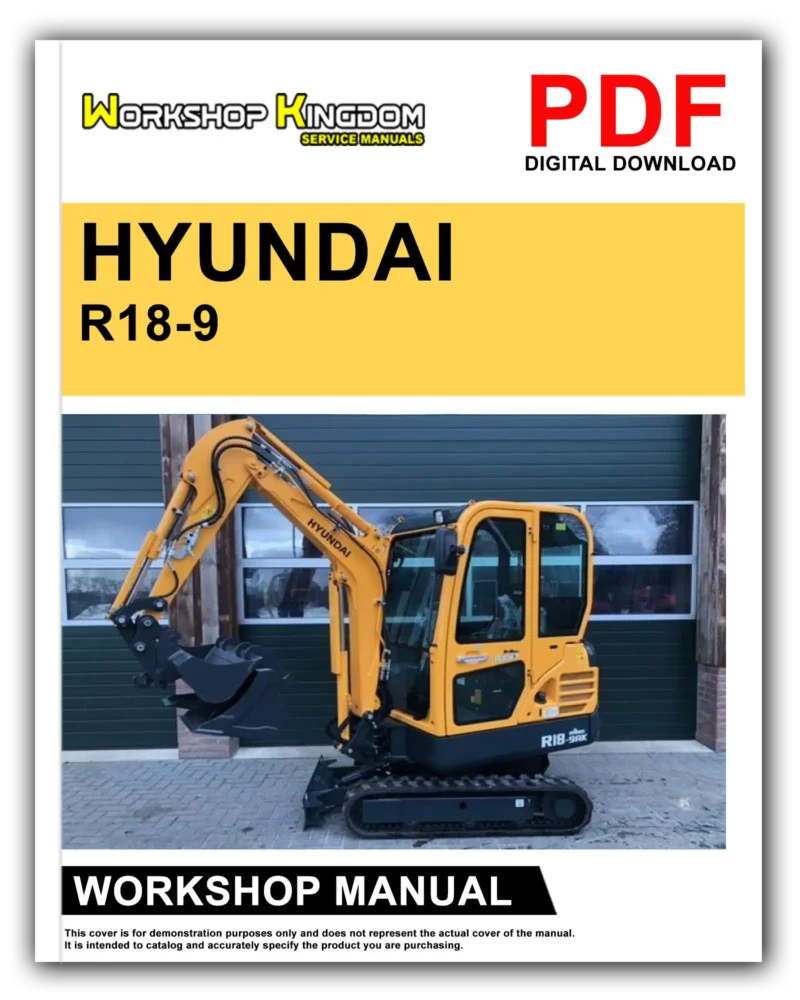 HYUNDAI R18-9 Workshop Manual