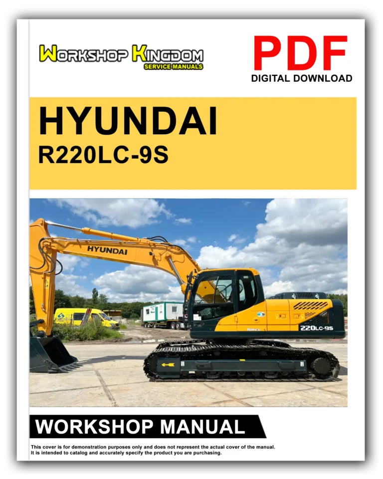 HYUNDAI R220LC-9S Workshop Repair Service Manual – English – PDF Download