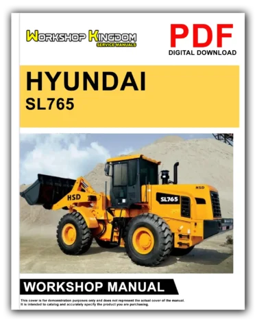 HYUNDAI SL765 Workshop Repair Service Manual – English – PDF Download