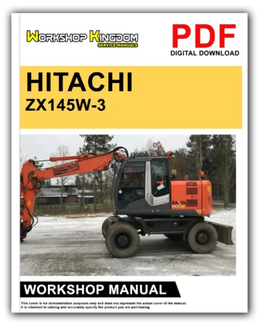 HITACHI ZX145W-3 Workshop Repair Service Manual – English – PDF Download