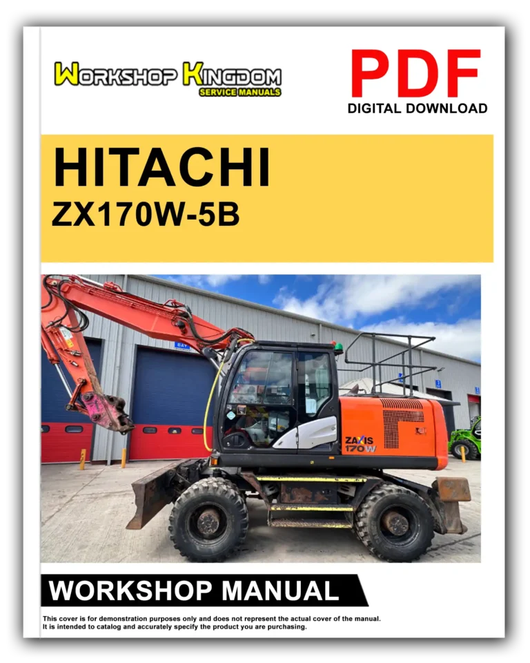 HITACHI ZX170W-5B Workshop Repair Service Manual – English – PDF Download