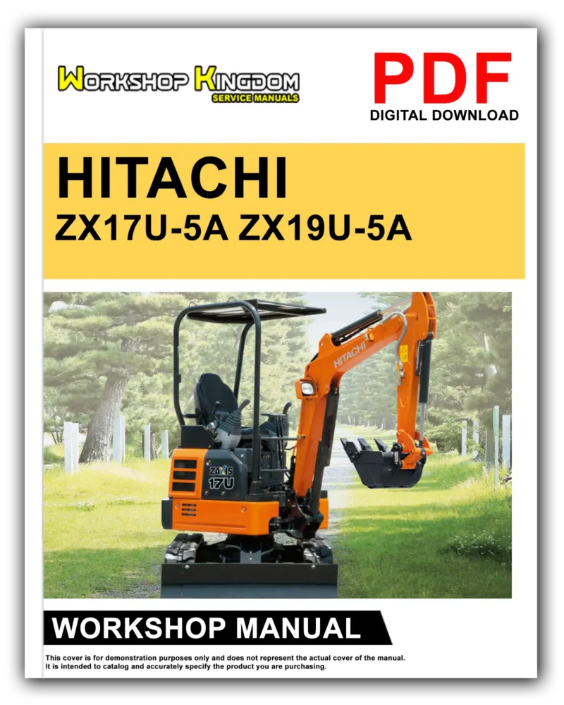 HITACHI ZX17U-5A Workshop Manual
