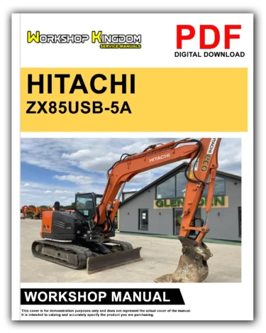 HITACHI ZX85USB-5A Workshop Repair Service Manual – English – PDF Download