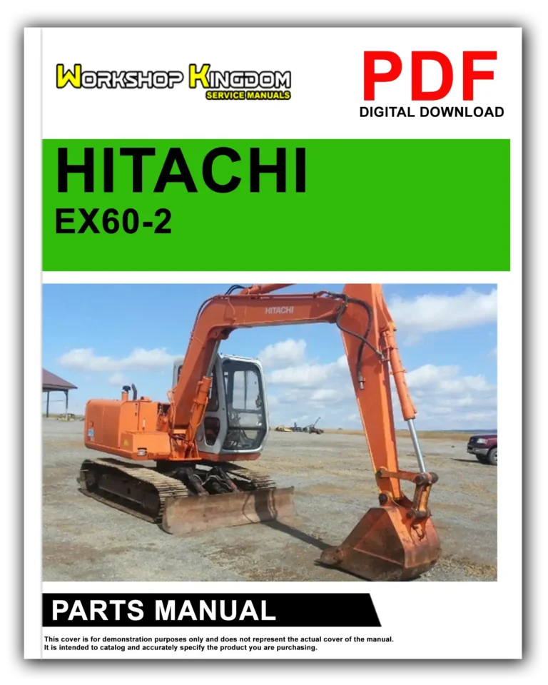 HITACHI EX60-2 Spare Parts Catalogue Manual – English – PDF Download