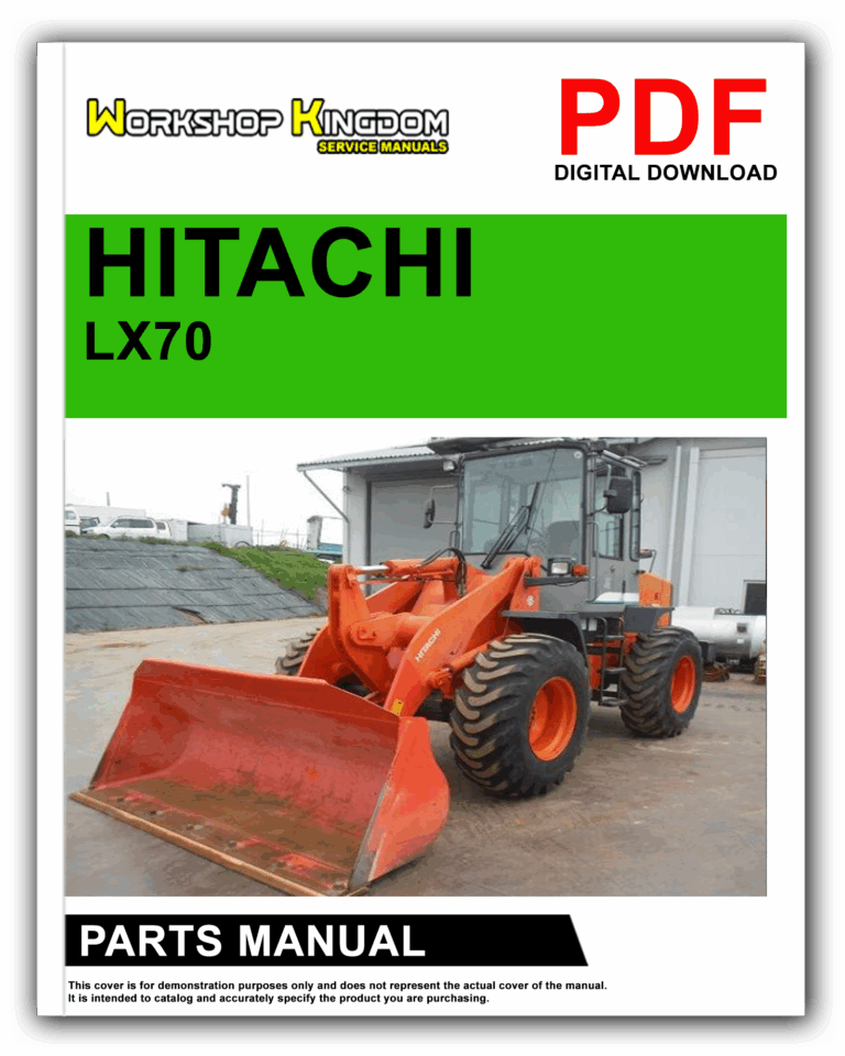 HITACHI LX70 Spare Parts Catalogue Manual – English – PDF Download