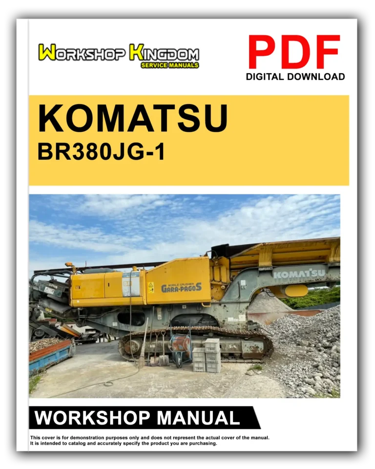 KOMATSU BR380JG-1 Workshop Repair Service Manual – English – PDF Download
