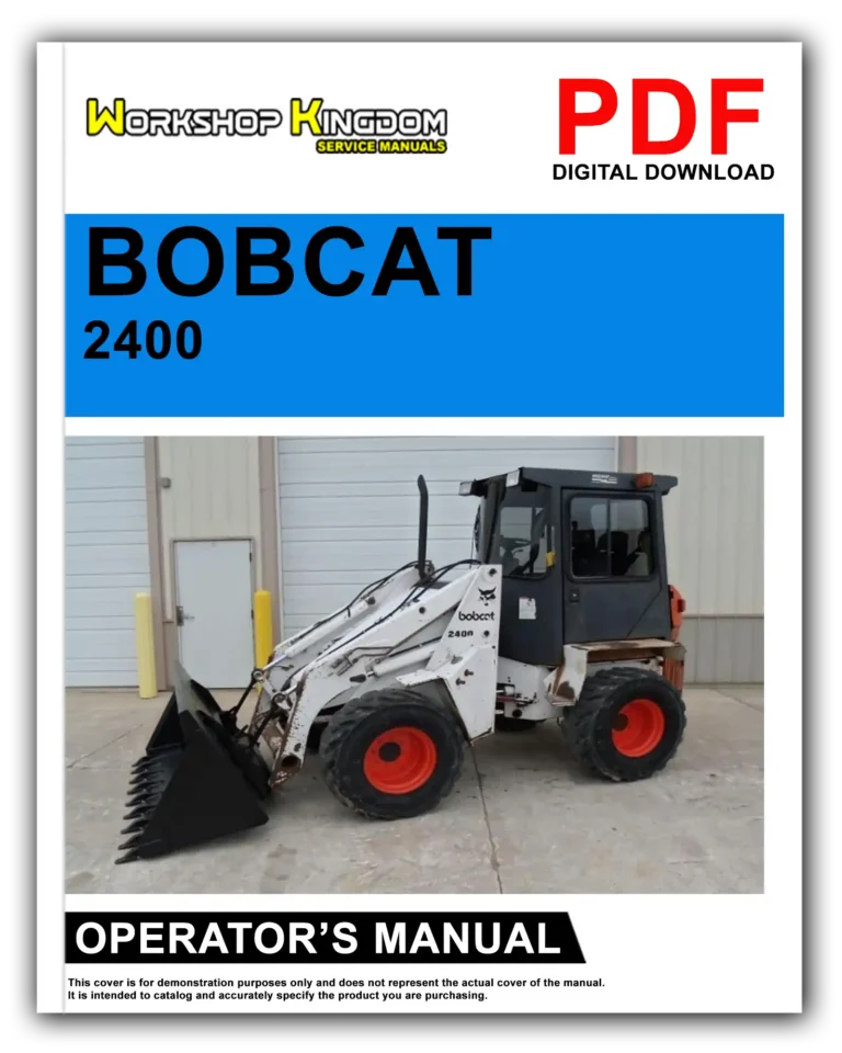 BOBCAT 2400 Operator’s Manual – English – PDF Download