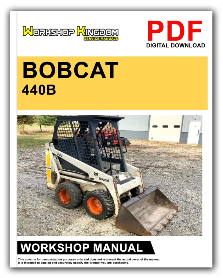 BOBCAT 440B Workshop Repair Service Manual – English – PDF Download