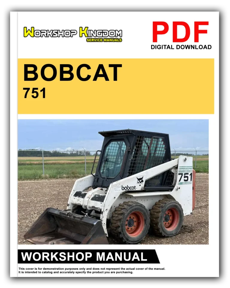 BOBCAT 751 Workshop Repair Service Manual – English – PDF Download