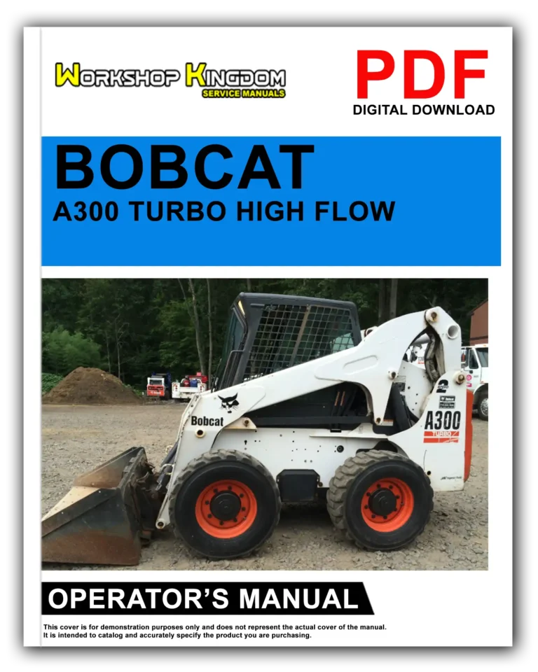 BOBCAT A300 Operator’s Manual – English – PDF Download