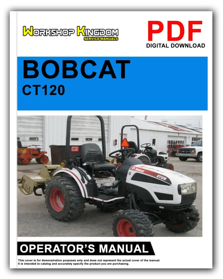 BOBCAT CT120 Operator’s Manual – English – PDF Download