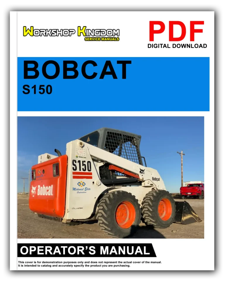 BOBCAT S150 Operator’s Manual – English – PDF Download