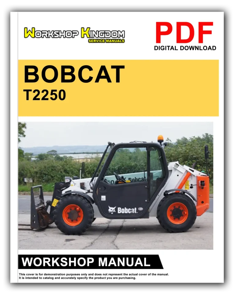 BOBCAT T2250 Workshop Repair Service Manual – English – PDF Download