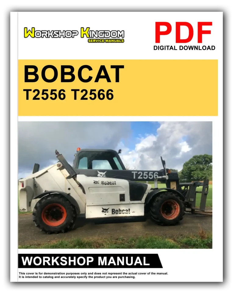 BOBCAT T2556 T2566 Workshop Repair Service Manual – English – PDF Download
