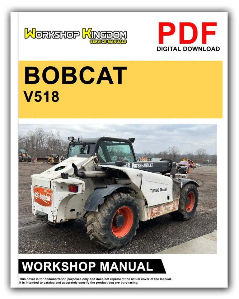 BOBCAT V518 Workshop Repair Service Manual – English – PDF Download