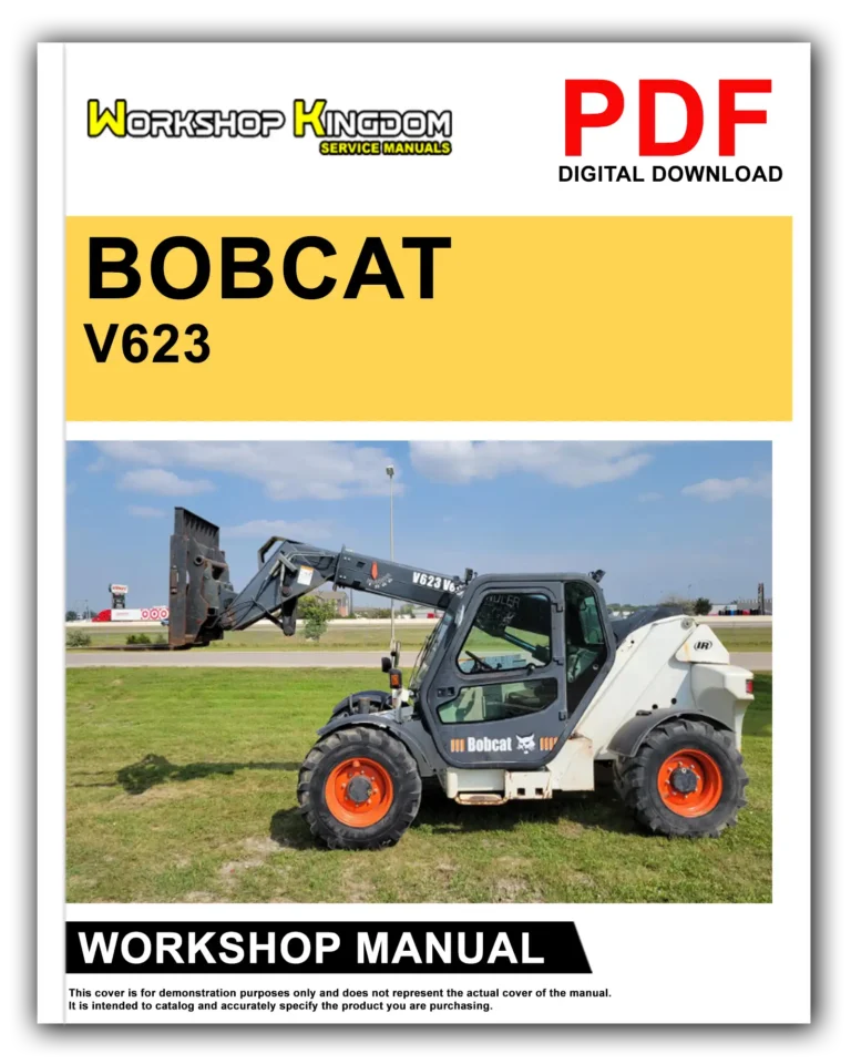 BOBCAT V623 Workshop Repair Service Manual – English – PDF Download