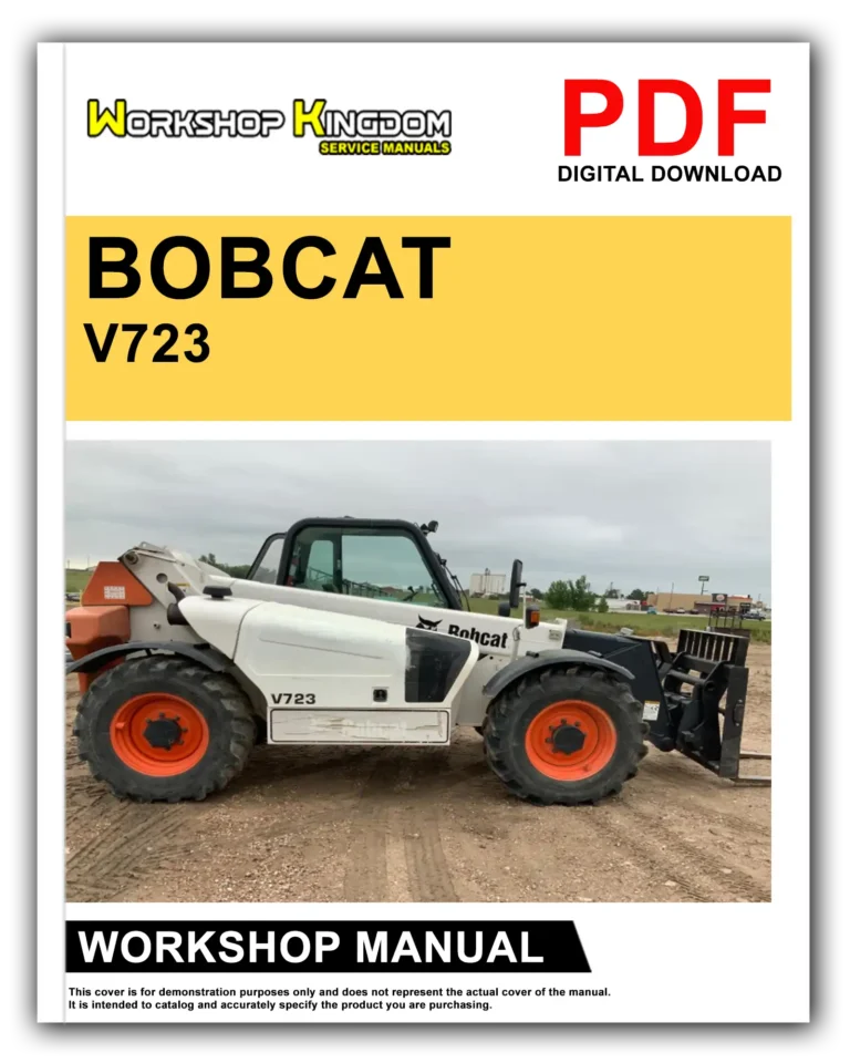 BOBCAT V723 Workshop Repair Service Manual – English – PDF Download