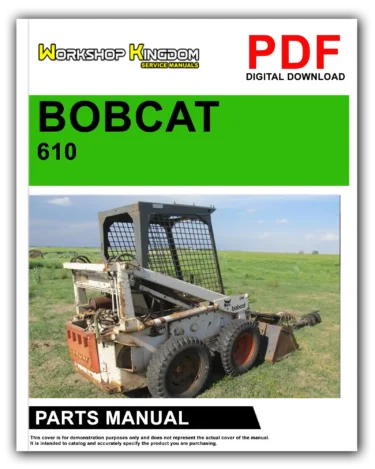 BOBCAT 610 Spare Parts Catalogue Manual – English – PDF Download