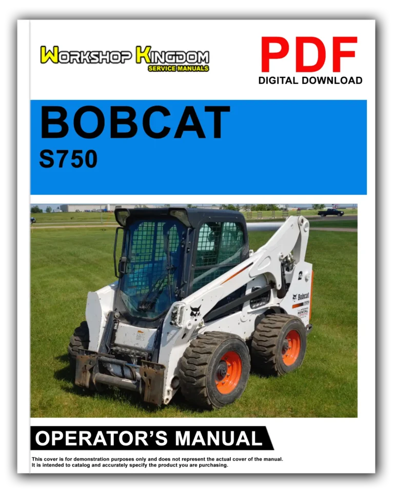 BOBCAT S750 Operator’s Manual – English – PDF Download