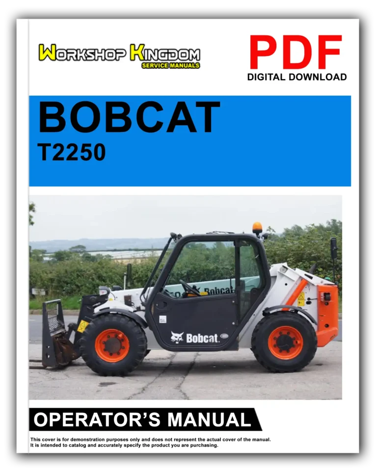 BOBCAT T2250 Operator’s Manual – English – PDF Download