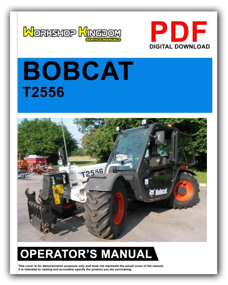 BOBCAT T2556 Operator’s Manual – English – PDF Download