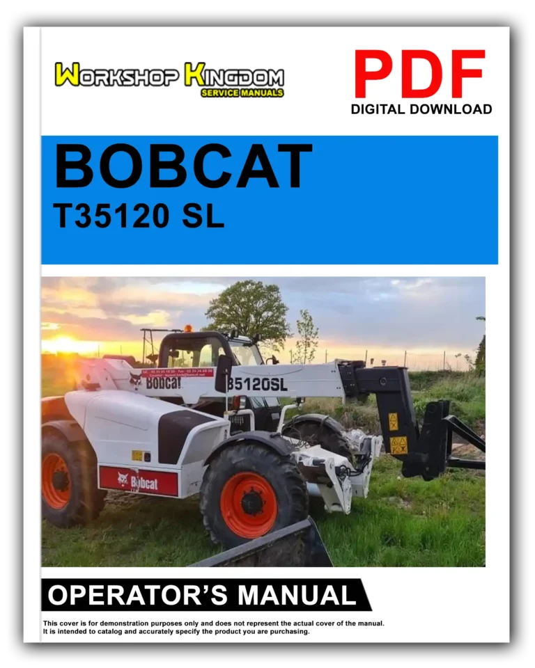 BOBCAT T35120 SL Operator’s Manual – English – PDF Download