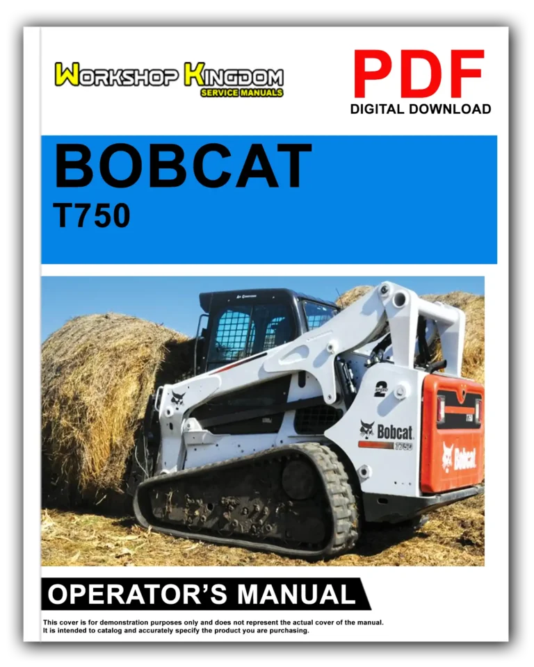 BOBCAT T750 Operator’s Manual – English – PDF Download