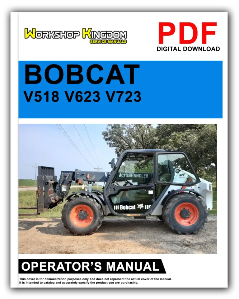 BOBCAT V518 V623 V723 Operator’s Manual – English – PDF Download