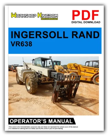 INGERSOLL RAND VR638 Operator’s Manual – English – PDF Download