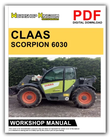 CLAAS SCORPION 6030 Workshop Repair Service Manual – English – PDF Download
