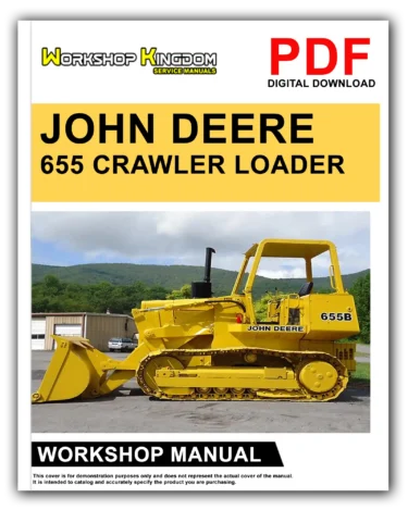 JOHN DEERE 655 CRAWLER LOADER Workshop Repair Service Manual – English – PDF Download